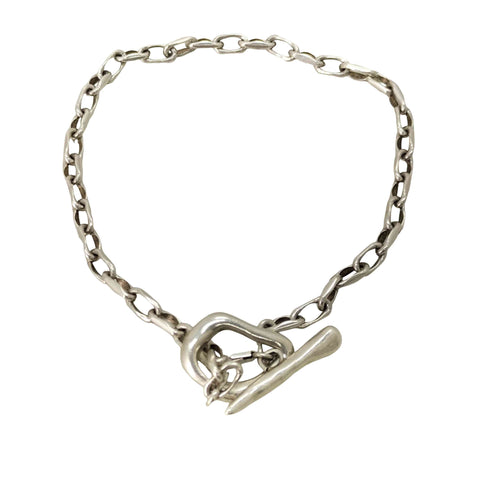 テン TEN. 925刻印 ムーブフープ ブレスレット メンズ