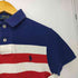 ポロラルフローレン POLO RALPH LAUREN CUSTOM FIT ポニー刺繍 マルチカラー ボーダー ポロシャツ メンズ import:XS