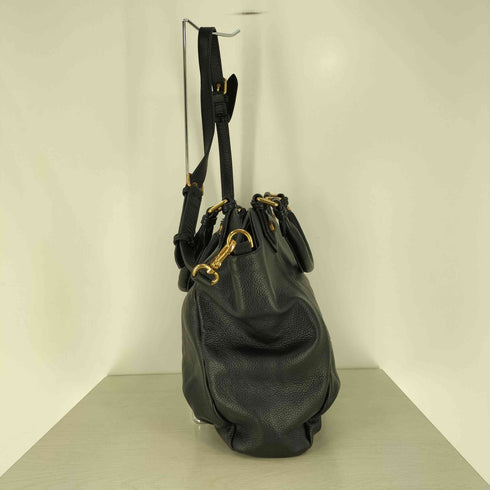 マークバイマークジェイコブス Marc by Marc Jacobs 裏地ロゴ 2WAY レザーショルダーバッグ レディース