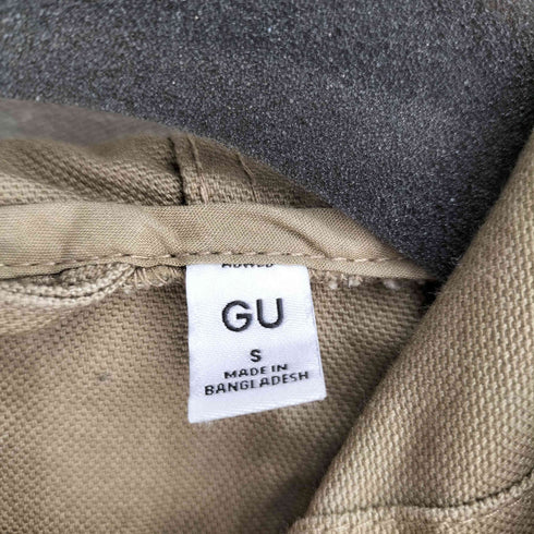 ジーユー GU ジップアップパーカNT+E メンズ JPN:S