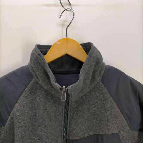 コロンビア Columbia INTERCHANGE ロゴ 刺繍 ナイロン切替 リバーシブル フリース ジャケット メンズ import:XL