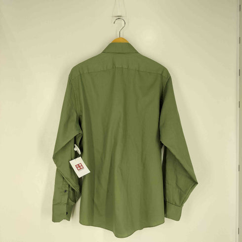 ジェフリービーン GEOFFREY BEENE FITTED AJUSTE ポリコットン レギュラーカラー L/S トロミシャツ メンズ 16 1/2 34/35