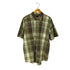 ヴァンヒューゼン VAN HEUSEN レギュラーカラー チェック S/S シャツ メンズ import:XL