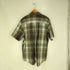 ヴァンヒューゼン VAN HEUSEN レギュラーカラー チェック S/S シャツ メンズ import:XL