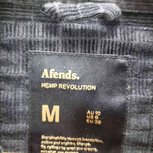 アフェンズ AFENDS HEMP REVOLUTION コーデュロイ ジャケット レディース import:M
