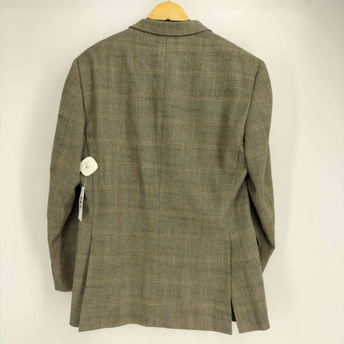 エルメネジルドゼニア Ermenegildo Zegna スイス製 カシミヤ混ウール3Bテーラードジャケット メンズ import:M