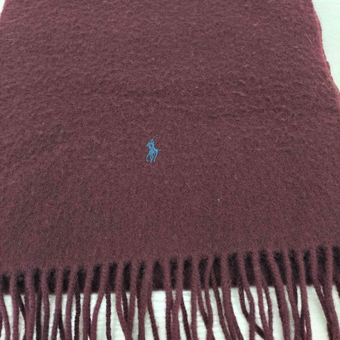 ポロラルフローレン POLO RALPH LAUREN スモールポニー刺繍 ニットマフラー メンズ