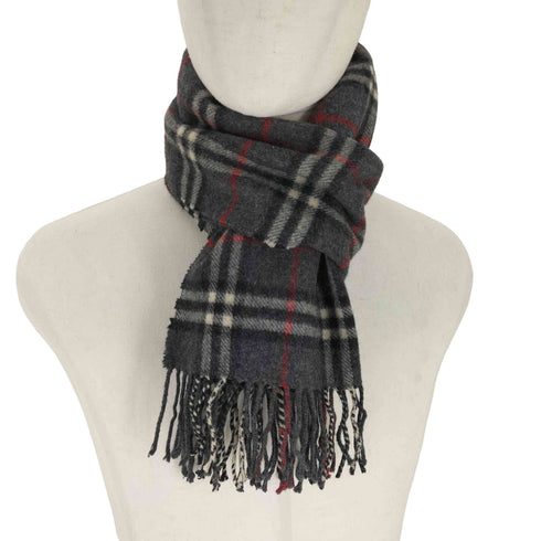バーバリーロンドン BURBERRY LONDON ウール100% ノバチェックマフラー メンズ