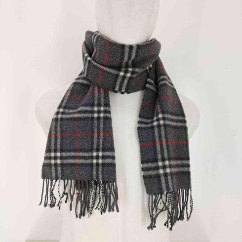バーバリーロンドン BURBERRY LONDON ウール100% ノバチェックマフラー メンズ