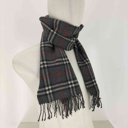 バーバリーロンドン BURBERRY LONDON ウール100% ノバチェックマフラー メンズ