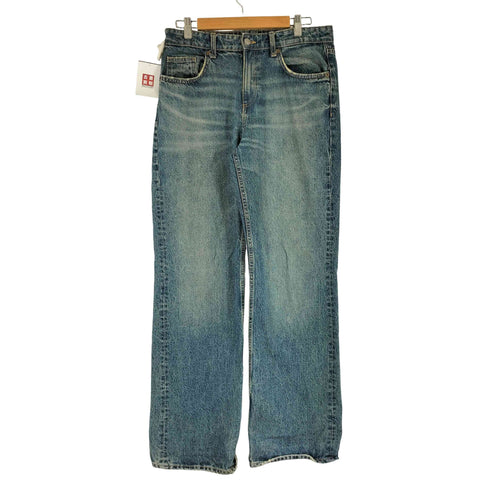 ザラ ZARA ライトブルー ストレートデニム レディース JPN:40