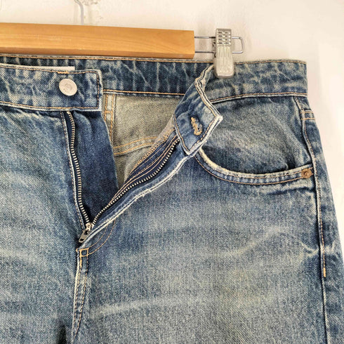 ザラ ZARA ライトブルー ストレートデニム レディース JPN:40