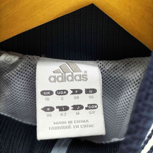 アディダス adidas 00S Clima365 パフォーマンスロゴ 刺繍 アーム スリーストライプ トラック ジャケット 2007年製 レディース JPN:M