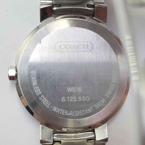 コーチ COACH SWISS MADE スイスネス法 ラウンドフェイス 腕時計 メンズ