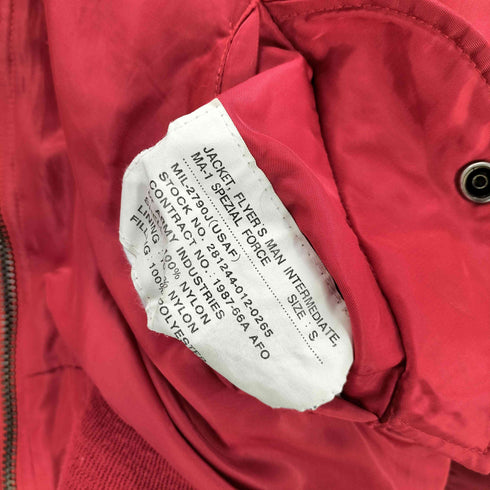 デルタ DELTA MA-1 SPEZIAL FORCE リバーシブル フライト ジャケット メンズ import:S