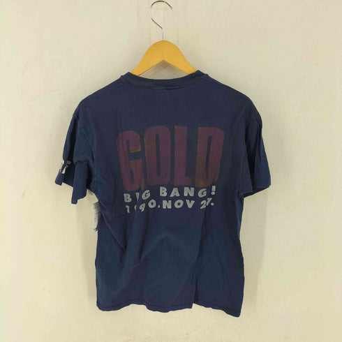 ヘインズ Hanes 90S USA製 1st GOLD BIG BANG プリント Tシャツ メンズ import:L