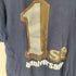 ヘインズ Hanes 90S USA製 1st GOLD BIG BANG プリント Tシャツ メンズ import:L