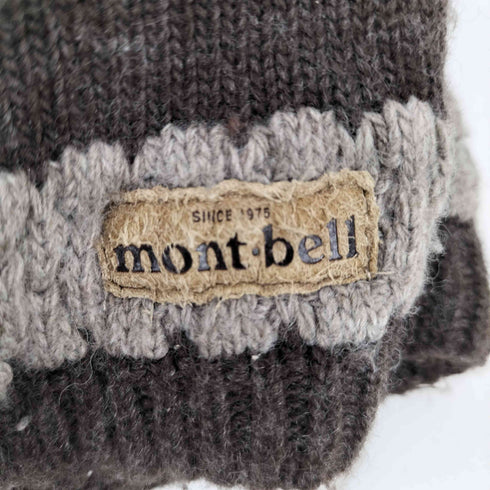 モンベル mont bell ワッチ キャップ ボーダー ボンボン ニット キャップ ユニセックス メンズ FREE