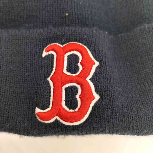 ニューエラ NEW ERA MLB ベースボール チーム ロゴ 刺繍 ワッチ キャップ ボンボン ニット キャップ メンズ