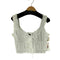 ザラ ZARA タイリボン付きポプリントップス レディース import:M