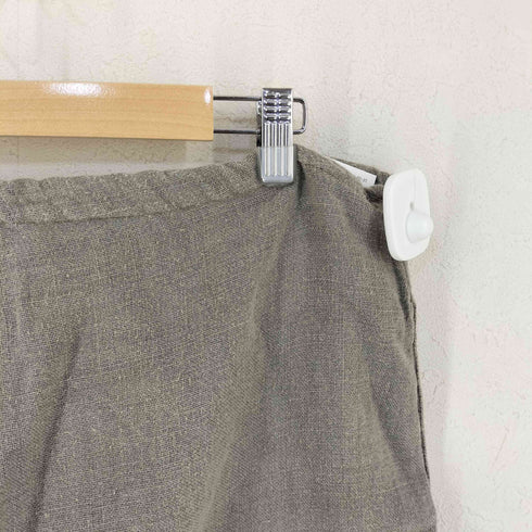 INDUSTRIA イタリア製 リネン ドローコード パンツ メンズ 50