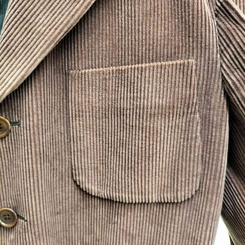 エルメネジルドゼニア Ermenegildo Zegna コーデュロイ4Bテーラードジャケット メンズ EUR:52