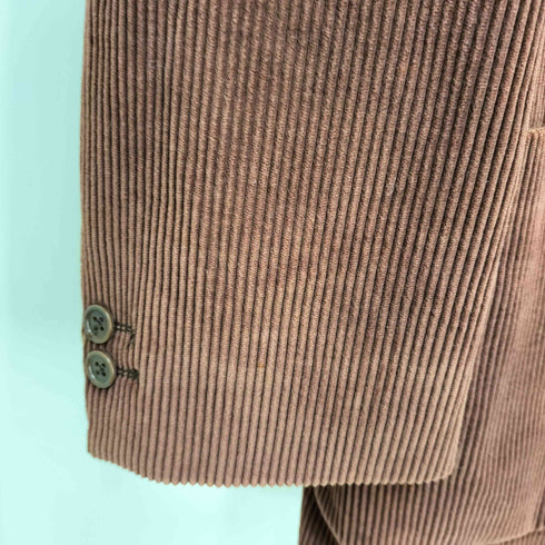 エルメネジルドゼニア Ermenegildo Zegna コーデュロイ4Bテーラードジャケット メンズ EUR:52