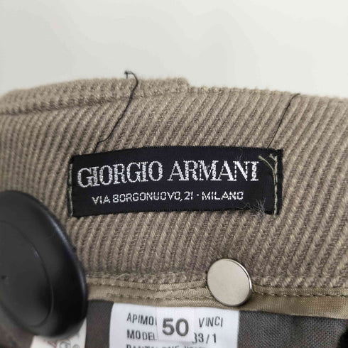 ジョルジオアルマーニ Giorgio Armani 2タックスラックス メンズ EUR:50