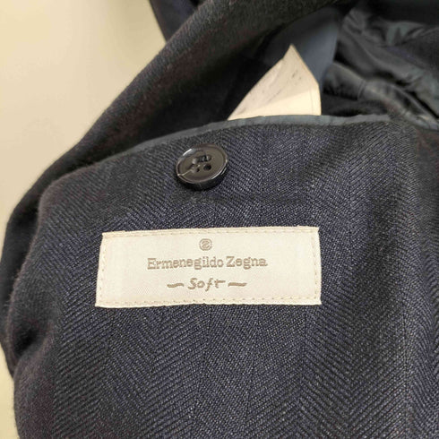 エルメネジルドゼニア Ermenegildo Zegna シルク混3Bテーラードジャケット メンズ EUR:52