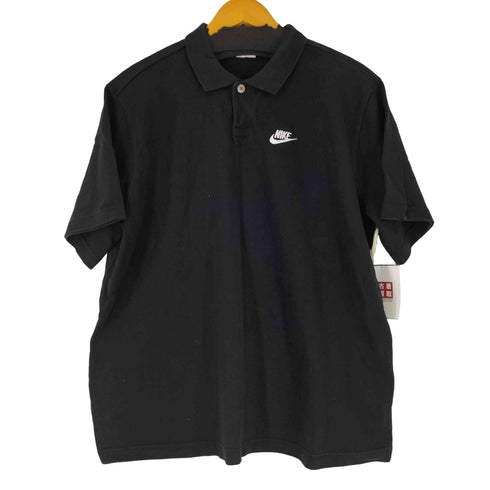 ナイキ NIKE AS M NK CLUB POLO MATCHUP OS BLACK/WHITE メンズ import:M