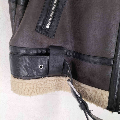 ザラ ZARA ダブルフェイス ショートジャケット レディース import:M