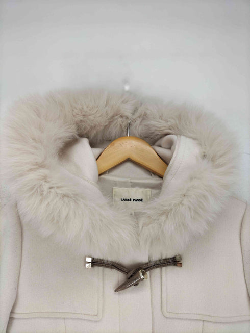 レッセパッセ LAISSE PASSE fox fur ダッフルコート レディース JPN:38