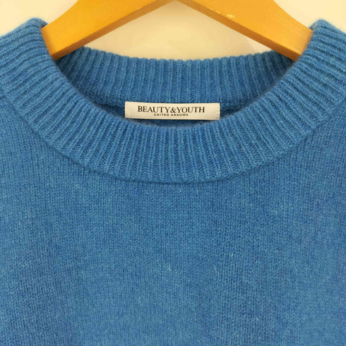 ビューティーアンドユースユナイテッドアローズ BEAUTY & YOUTH UNITED ARROWS ウールカシミヤ アクアラグランクルーネックニットプルオーバー レディース JPN:S