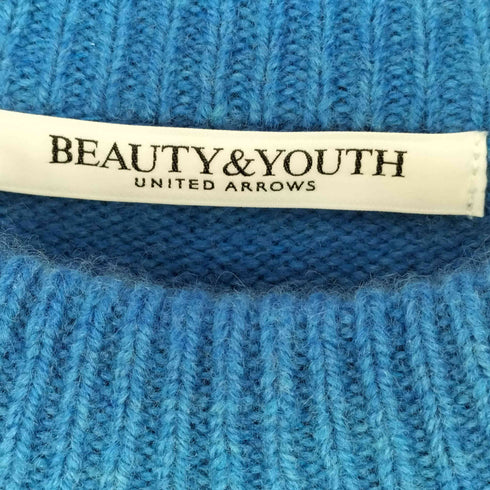 ビューティーアンドユースユナイテッドアローズ BEAUTY & YOUTH UNITED ARROWS ウールカシミヤ アクアラグランクルーネックニットプルオーバー レディース JPN:S