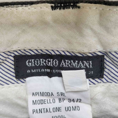 ジョルジオアルマーニ Giorgio Armani 2タックスラックスパンツ メンズ EUR:50