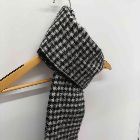 コムデギャルソンオム COMME des GARCONS HOMME 千鳥格子×無地 マフラー メンズ ONE SIZE