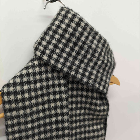 コムデギャルソンオム COMME des GARCONS HOMME 千鳥格子×無地 マフラー メンズ ONE SIZE
