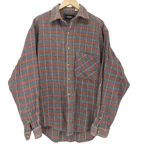 グラミチ GRAMICCI OLD フランネルシャツ メンズ import:M