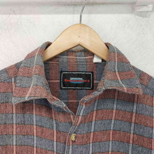 グラミチ GRAMICCI OLD フランネルシャツ メンズ import:M