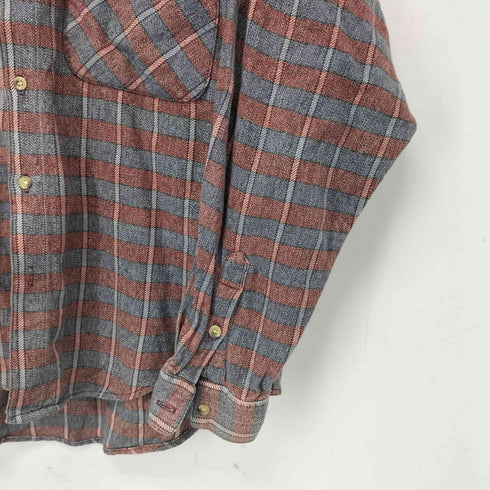 グラミチ GRAMICCI OLD フランネルシャツ メンズ import:M
