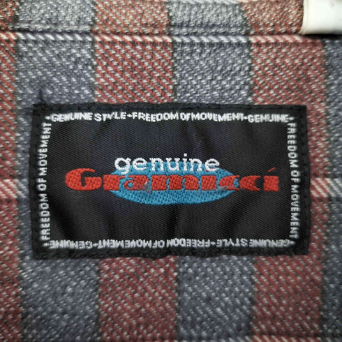 グラミチ GRAMICCI OLD フランネルシャツ メンズ import:M