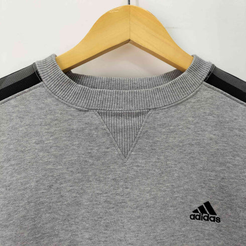 アディダス adidas 00s 国旗タグ スリーストライプ スウェット メンズ import:L