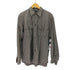 ギャップ Gap OLD 紺タグ チェック 両胸フラップコットンシャツ メンズ import:M