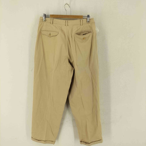 パパス papas 80S 片爪YKK ツータック コットンパンツ メンズ L