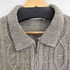 アルフレッドダナー ALFRED DUNNER アクリルケーブルニットジップアップカーディガン レディース JPN:L