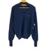 マンシングウェア GRANDSLAM MUNSINGWEAR ワンポイント刺繍ウールVネックニット メンズ JPN:M