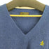 マンシングウェア GRANDSLAM MUNSINGWEAR ワンポイント刺繍ウールVネックニット メンズ JPN:M