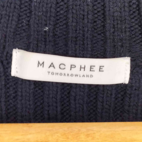 マカフィー MACPHEE ハイブリットコットン スキッパープルオーバー レディース JPN:S