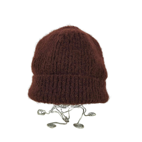ヤンヤンヴァンエシュ JAN-JAN VAN ESSCHE GOAT MOHAIR KNITTED BEANIE #5 メンズ L