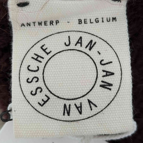 ヤンヤンヴァンエシュ JAN-JAN VAN ESSCHE GOAT MOHAIR KNITTED BEANIE #5 メンズ L
